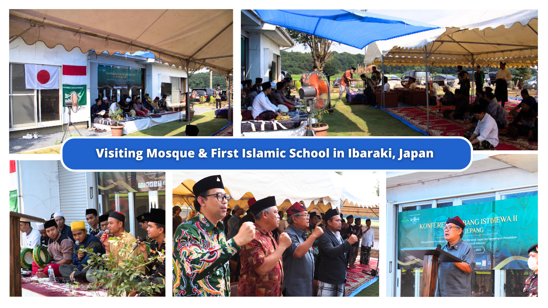 Kunjungan ke Masjid dan Pesantren di Ibaraki