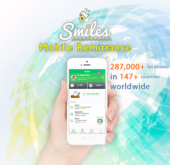 仮想WALLETによるモバイル送金サービス「SMILES WALLET」が世界約150か国・地域に向けサービス開始